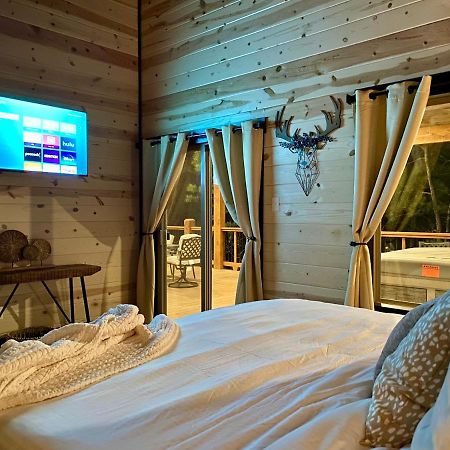 New Luxury Cabin, Hot Tub, Forest Views,Hotel Style Amenities Broken Bow Εξωτερικό φωτογραφία