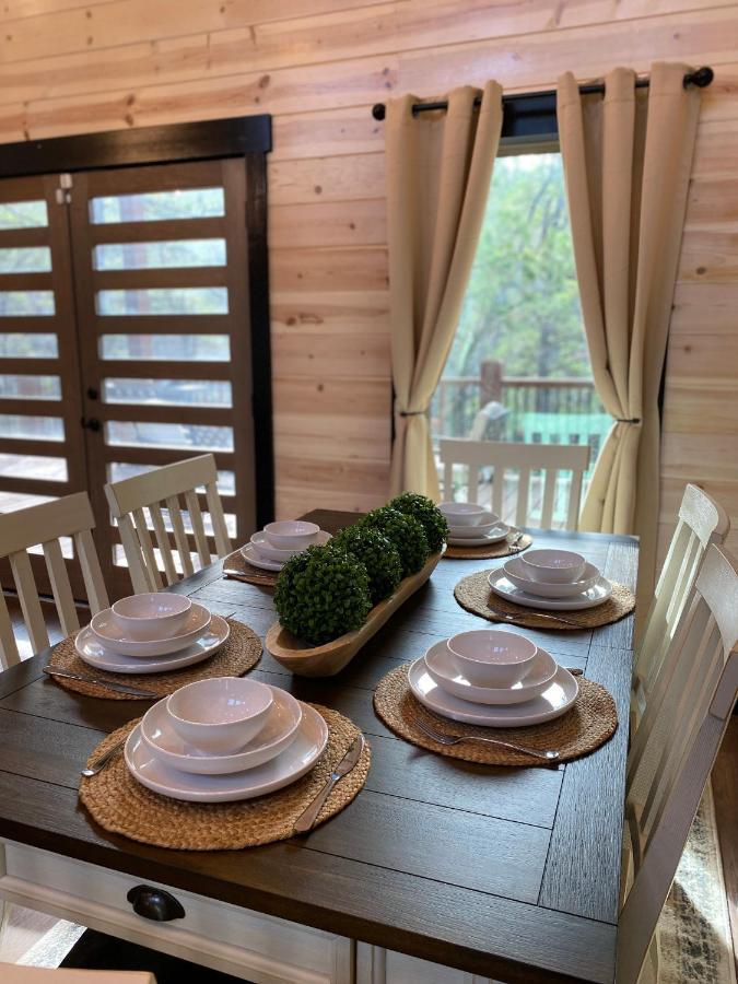 New Luxury Cabin, Hot Tub, Forest Views,Hotel Style Amenities Broken Bow Εξωτερικό φωτογραφία