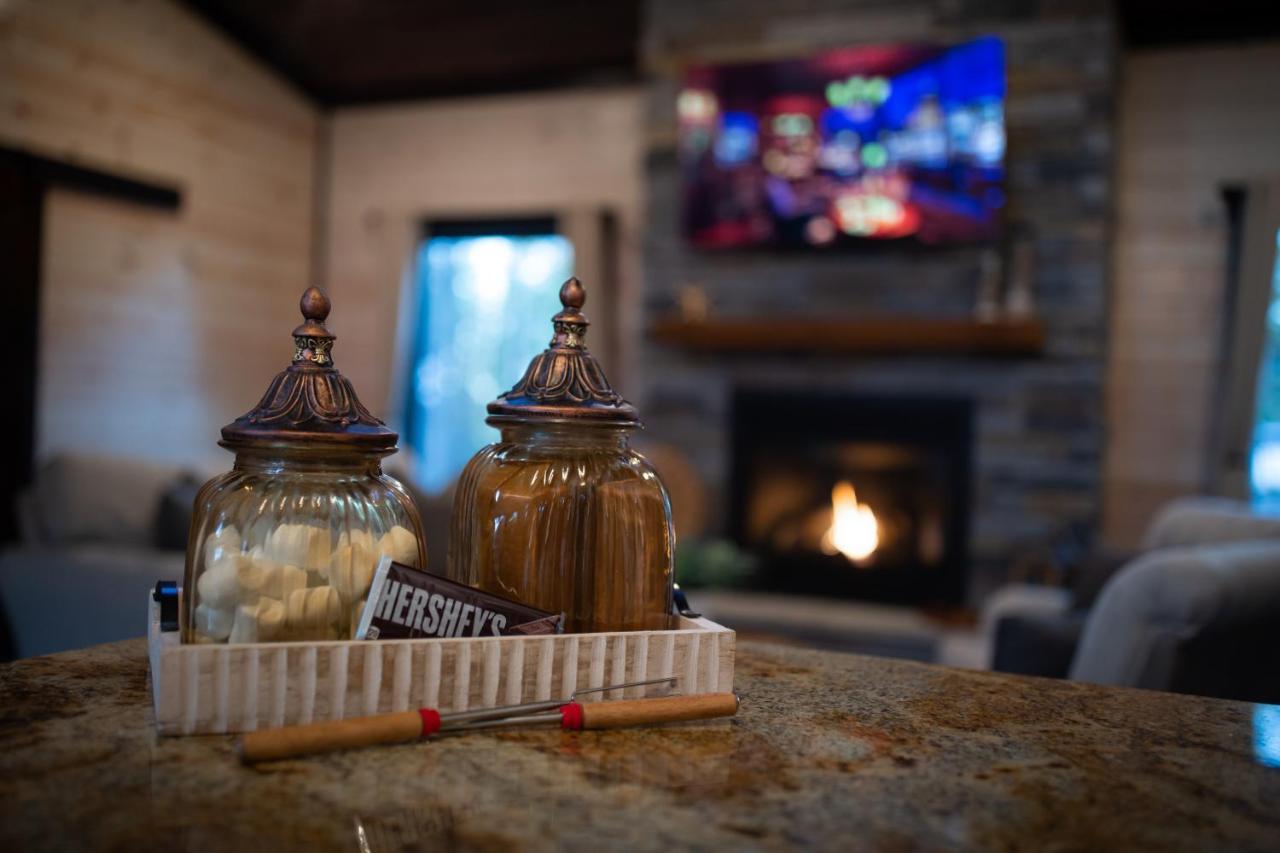 New Luxury Cabin, Hot Tub, Forest Views,Hotel Style Amenities Broken Bow Εξωτερικό φωτογραφία