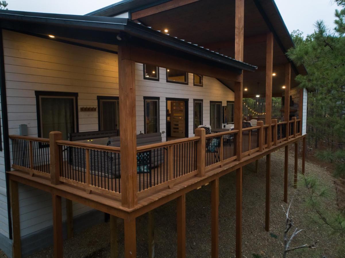 New Luxury Cabin, Hot Tub, Forest Views,Hotel Style Amenities Broken Bow Εξωτερικό φωτογραφία